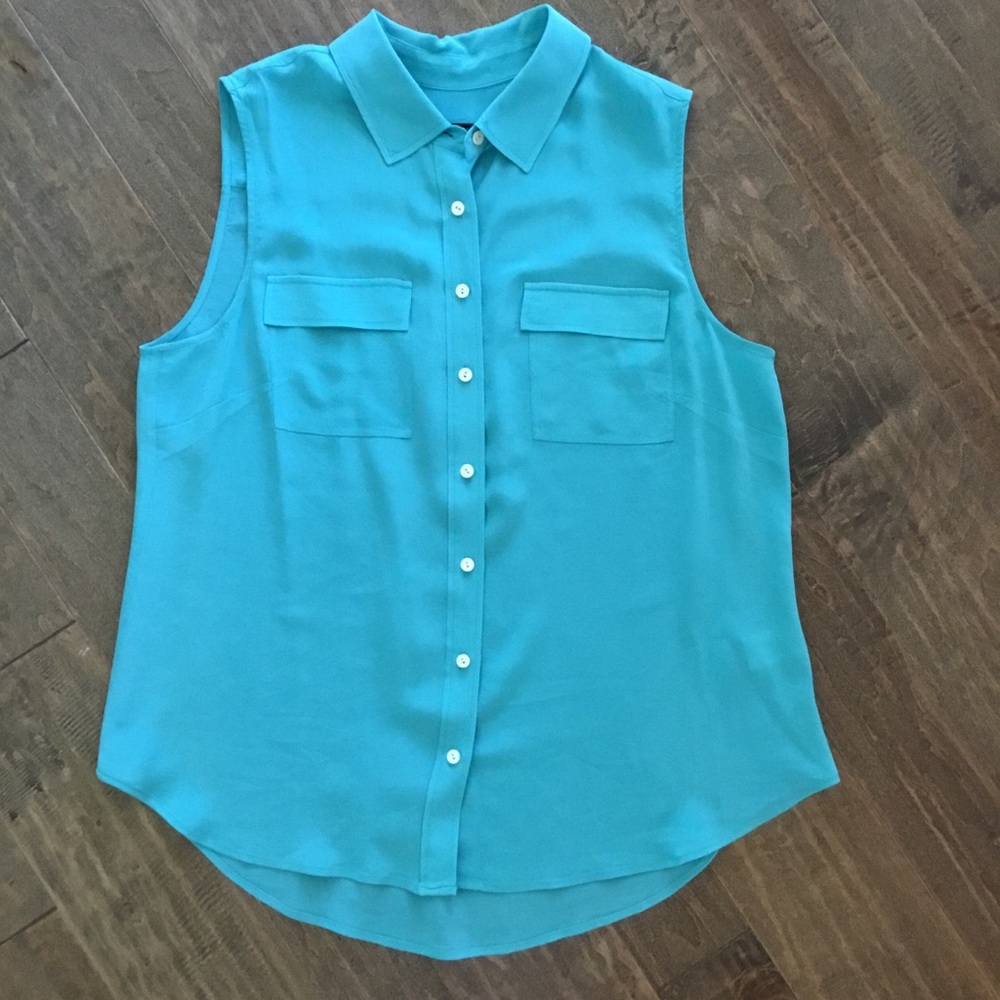 Talbots Petite Silk Blouse